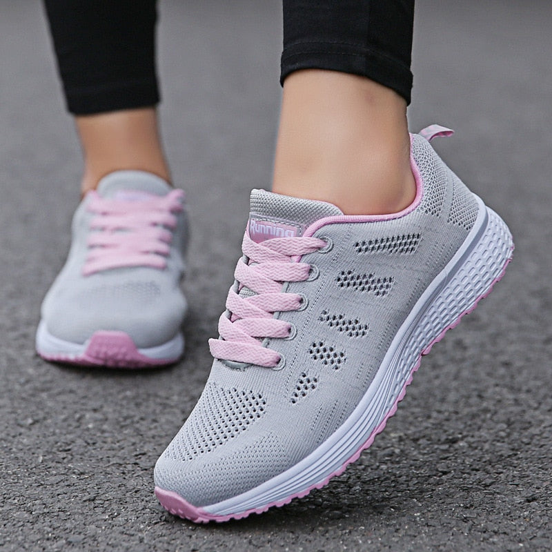 Tênis Branco Feminino Casual™