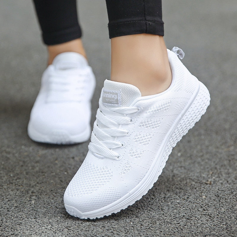 Tênis Branco Feminino Casual™