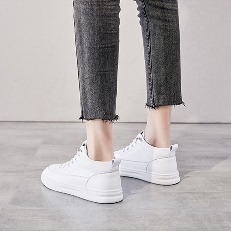Tênis Branco Feminino Casual
